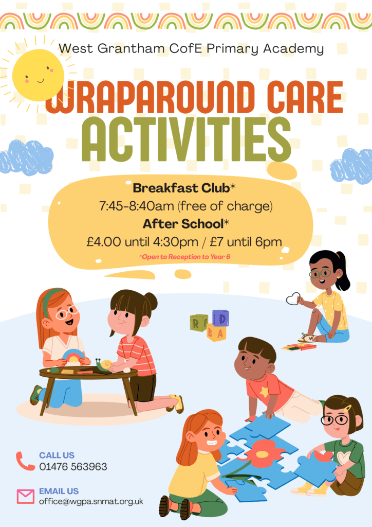 Wraparound Care Activities Poster May 2026